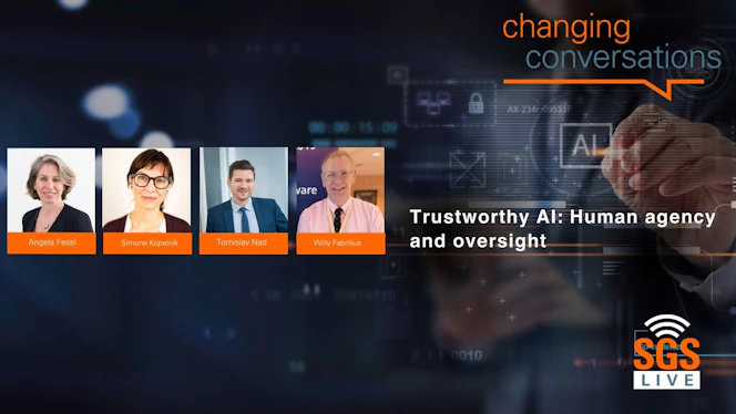 SGS Live: Trustworthy AI: Human Agency and Oversight | SGS Paraguay