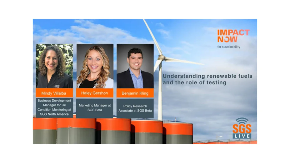 SGS Live: Understanding Renewable Fuels and the Role of Testing | SGS ...
