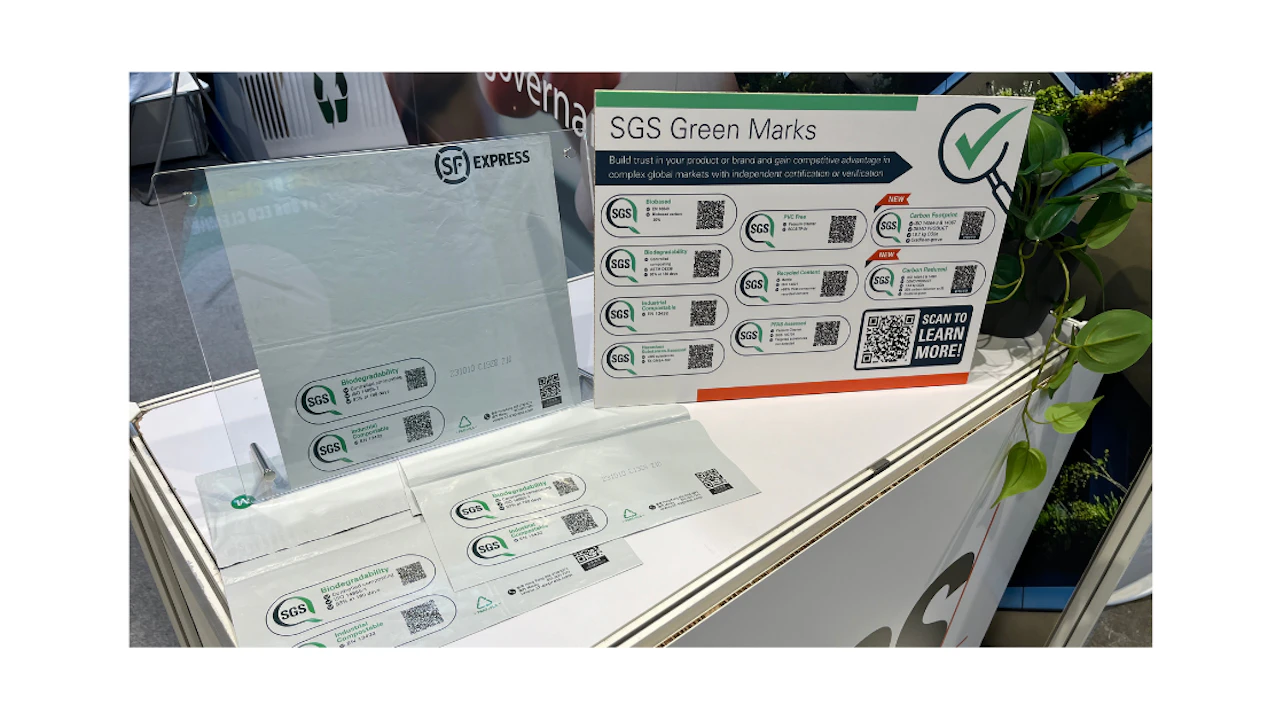 Baggage Loading Sgs SFHK Gains the SGS green marks for their Eco-Friendly Shipping Bags ...