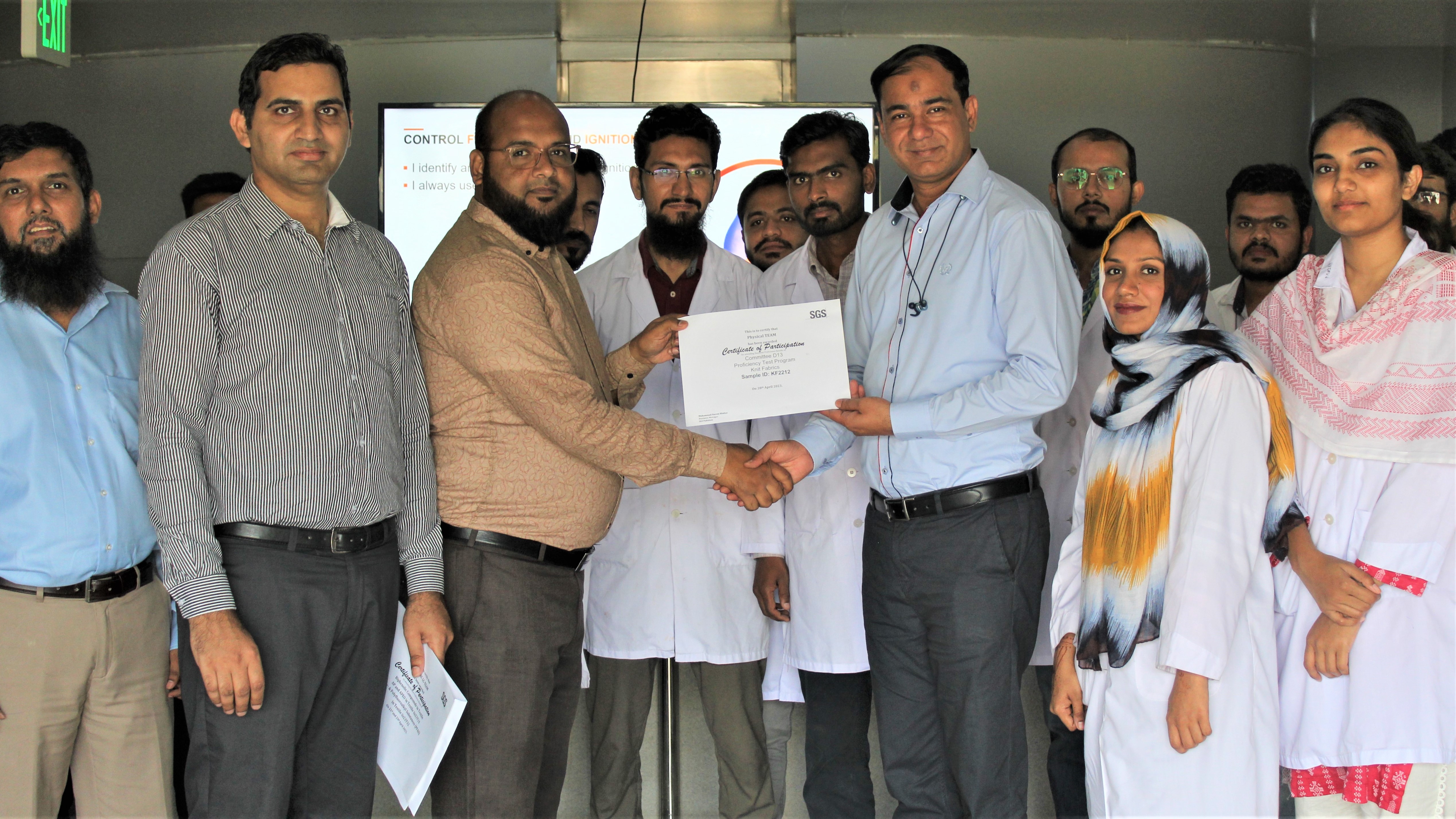 SGS Karachi Lab Proved 100 Alignment on Global Proficiency Testing