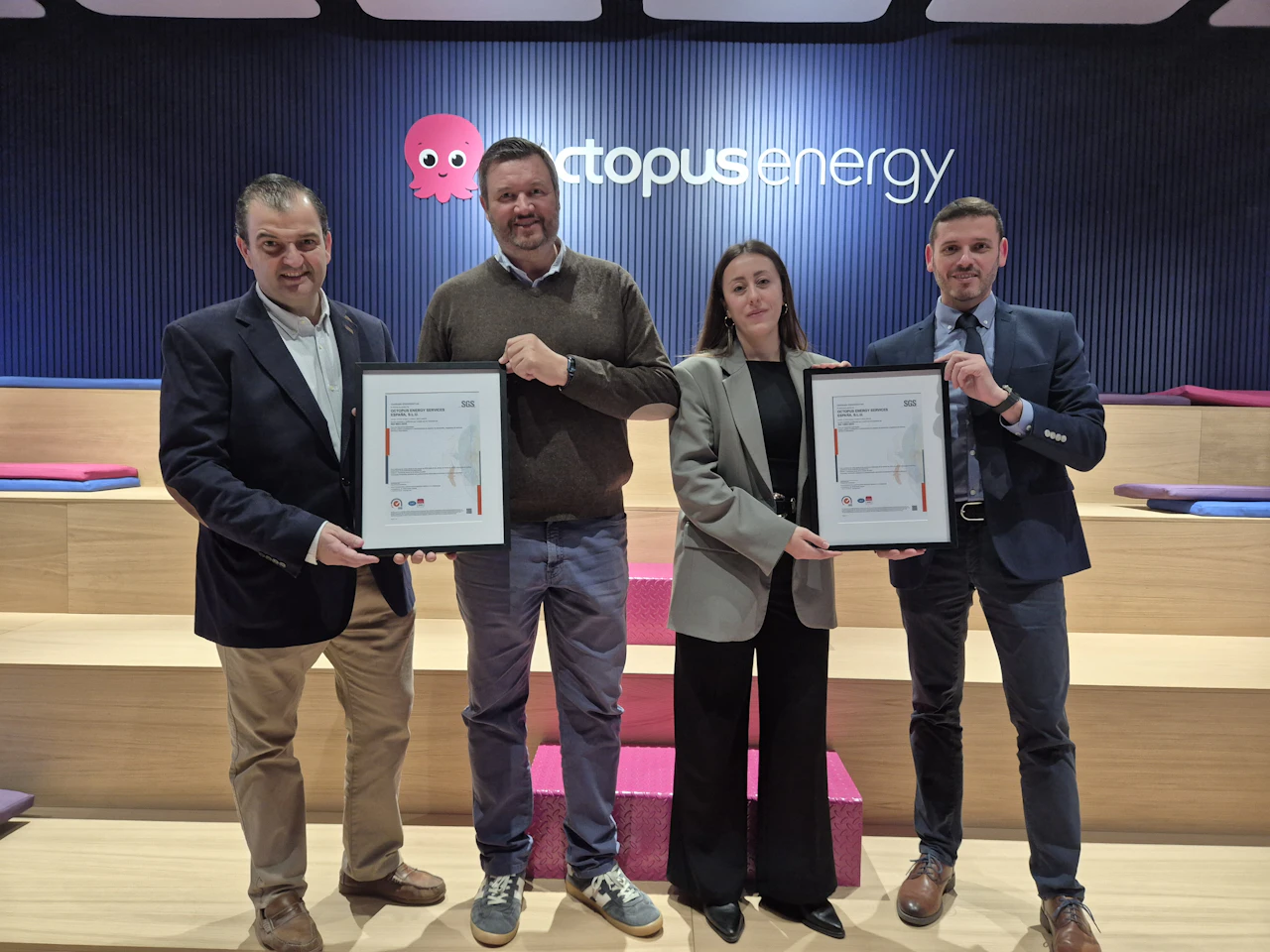 Octopus Energy obtiene las certificaciones ISO 9001 e ISO 14001 | SGS Spain