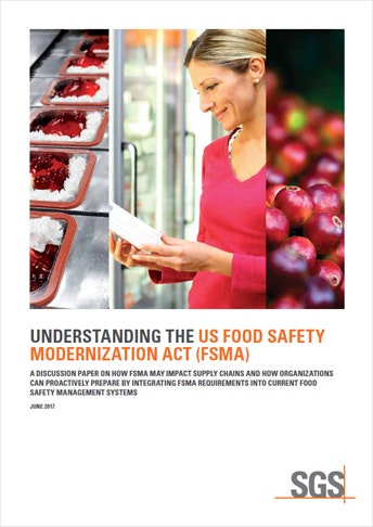 Understanding the US Food Safety Modernization Act (FSMA)  SGS