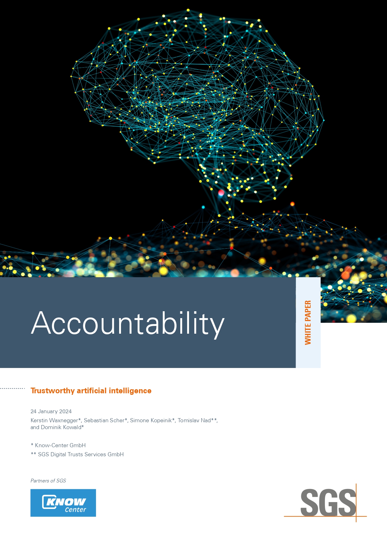 White Paper: Trustworthy AI, Accountability | SGS