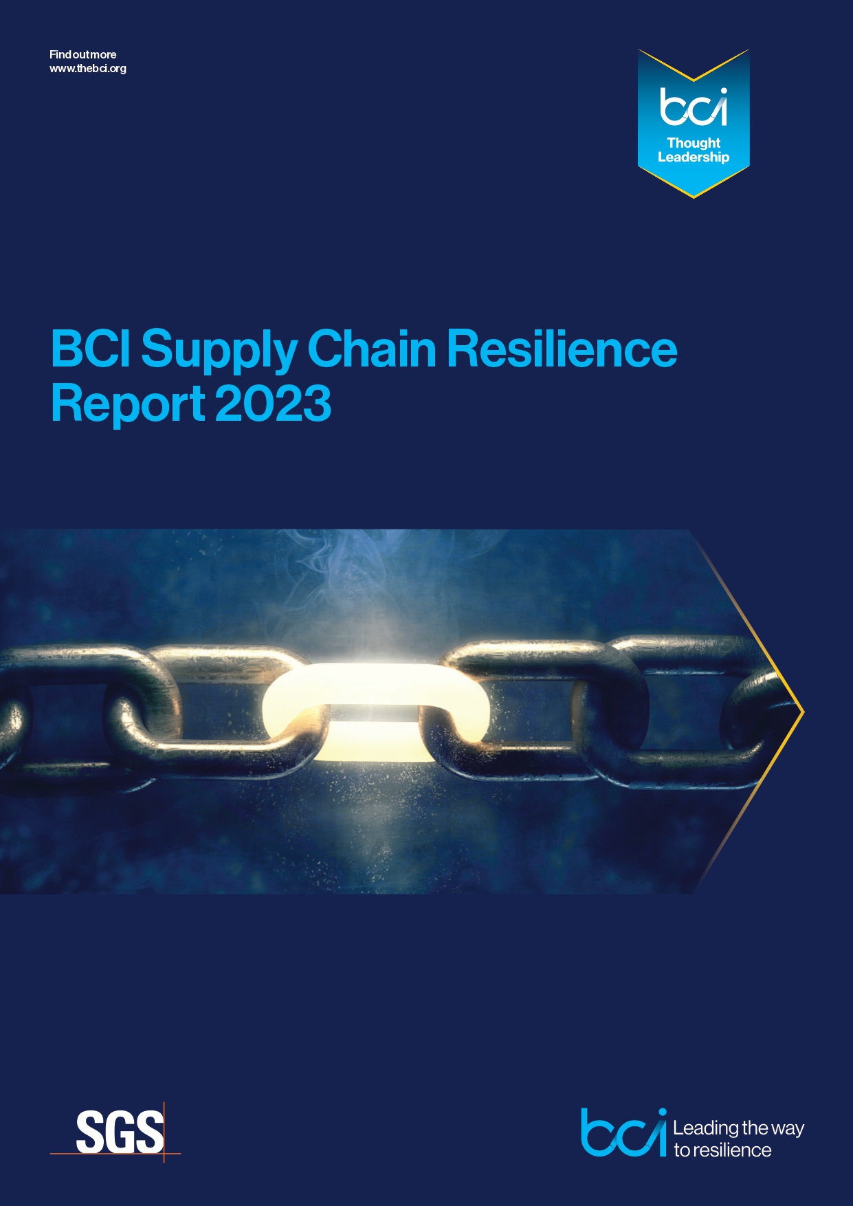 The BCI Supply Chain Resilience Report 2023 (Sponsored By SGS) | SGS