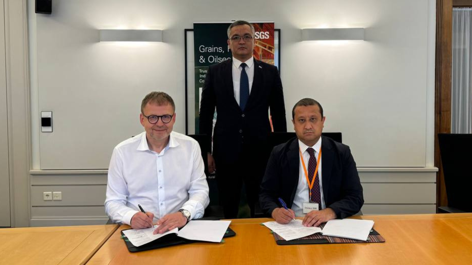 SGS and Uztest Sign Cooperation Agreement in Geneva