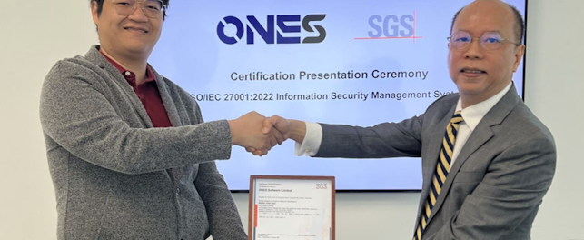 ONES Software ISO 27001