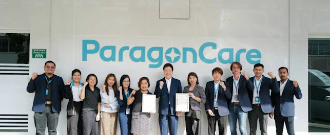 SGS certificate presentation ceremony for WHO GDP certification awarded to Paragoncare (Thailand) Co., Ltd.