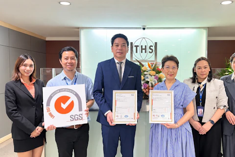 พิธีมอบใบรับรอง ISO 9001 แก่ บริษัท เตียวฮงสีลม จำกัด
