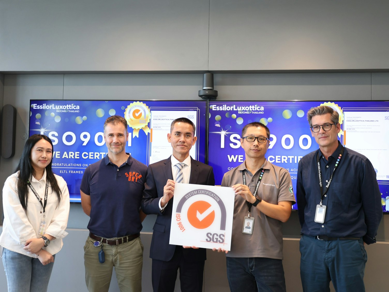 ISO9001 EssilorLuxottica