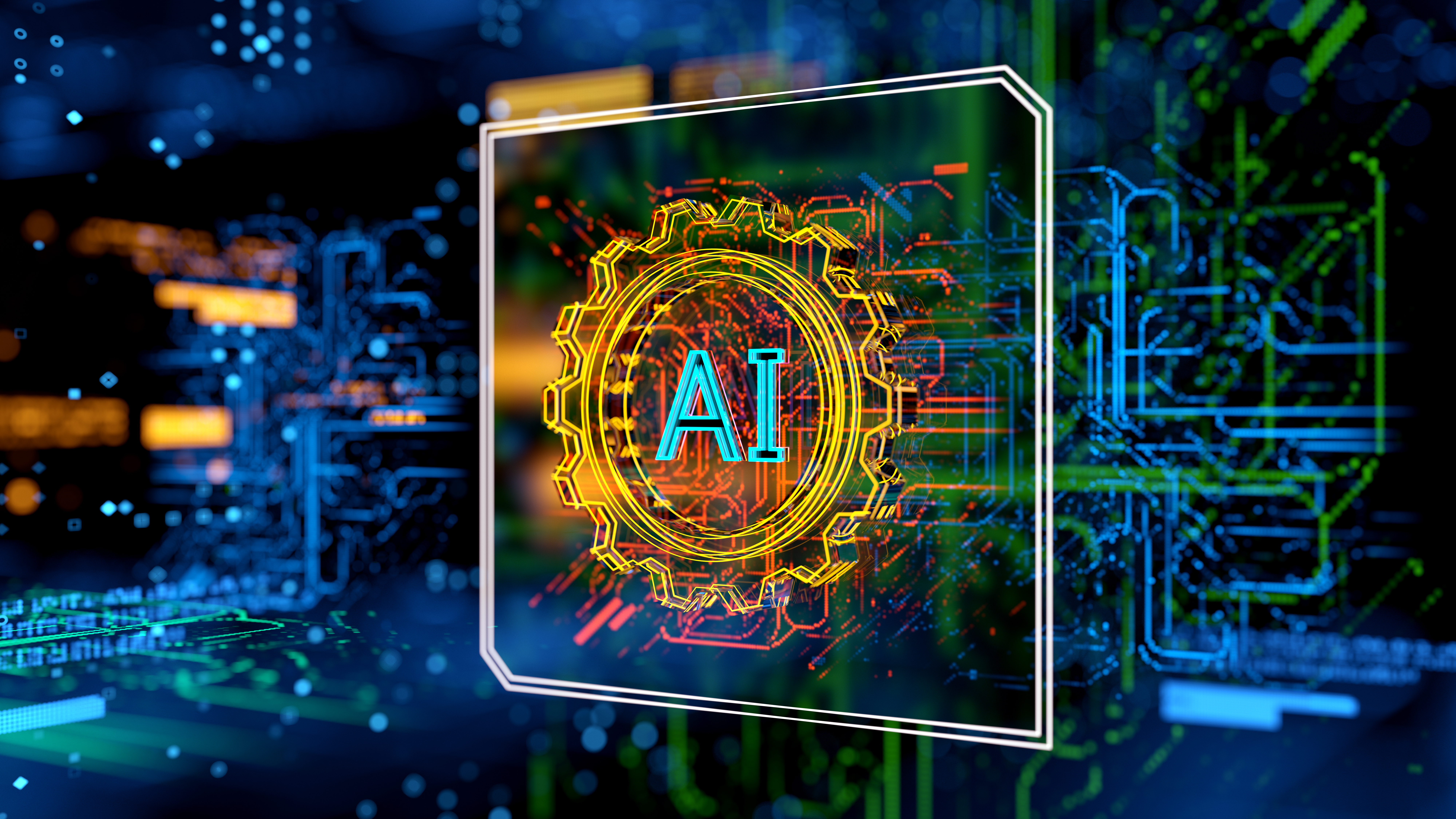 Artificial Intelligence Digital Background