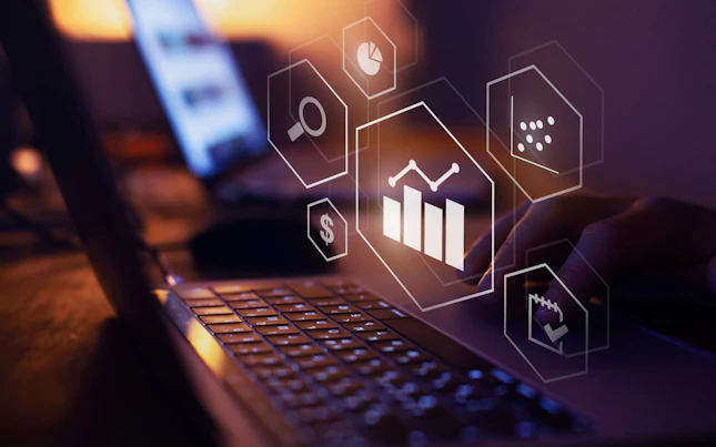 Business Analytics Intelligence Concept