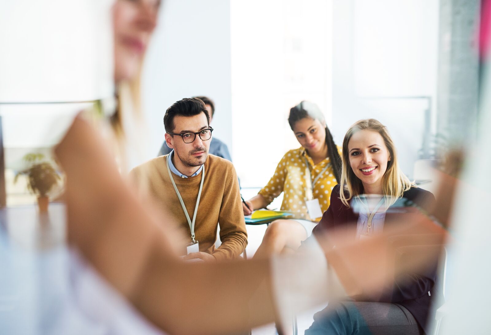 Business Colleagues Having a Training Session