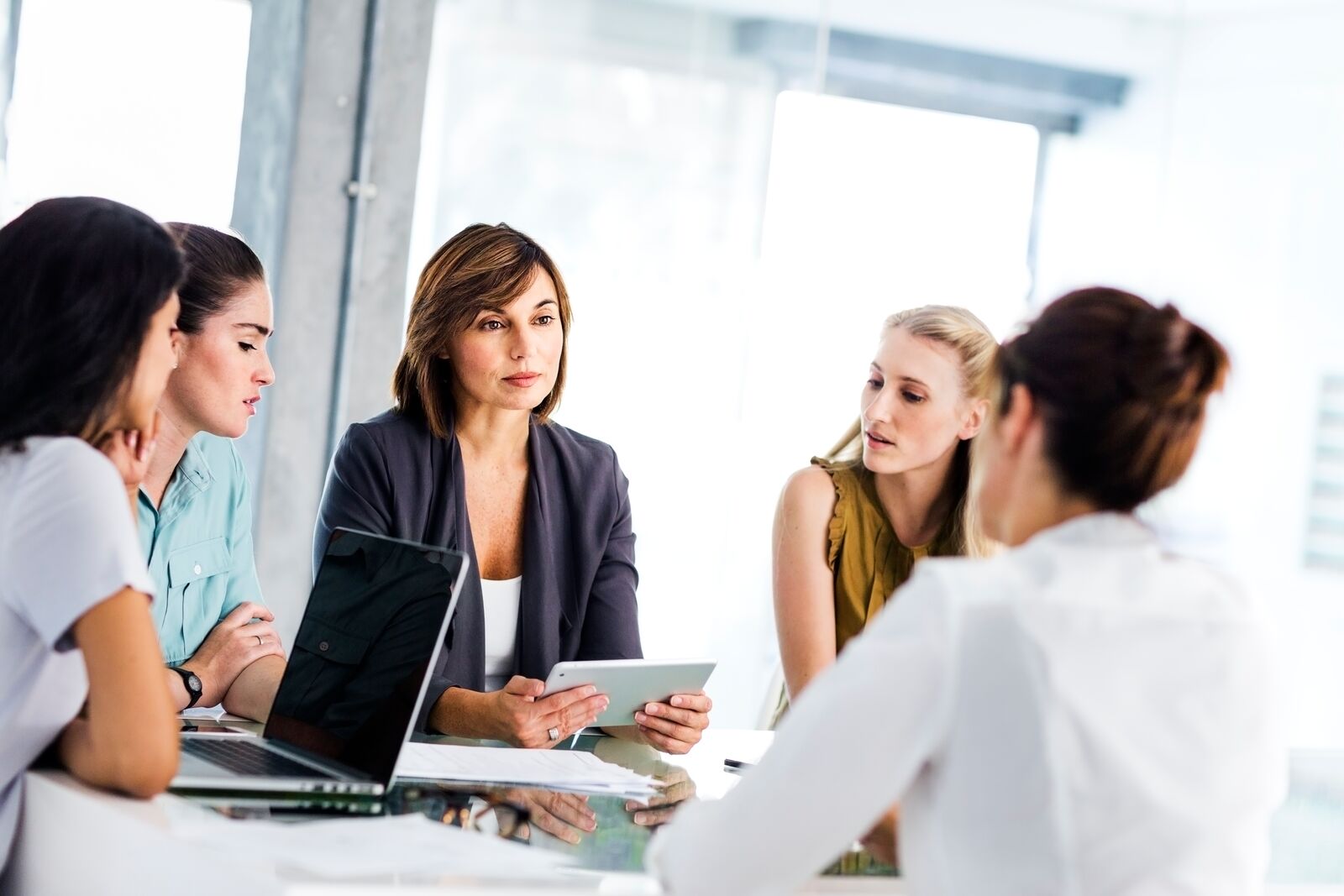 Businesswomen Having a Meeting