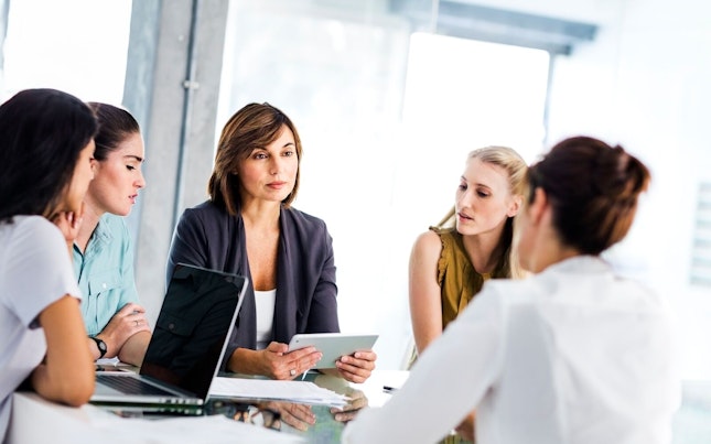 Businesswomen Having a Meeting