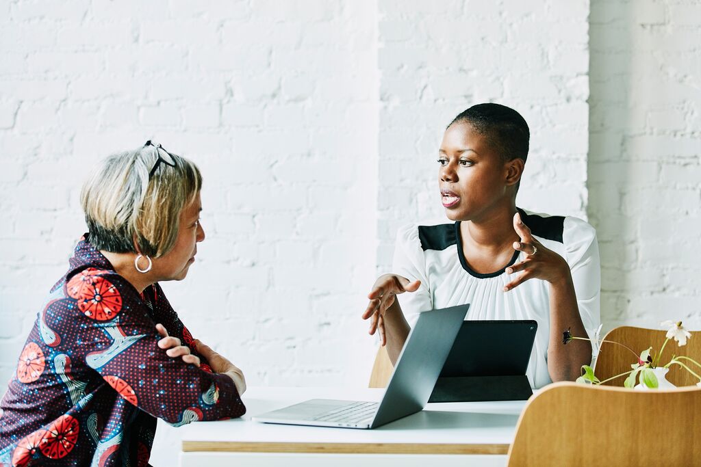 Businesswomen Having a Meeting