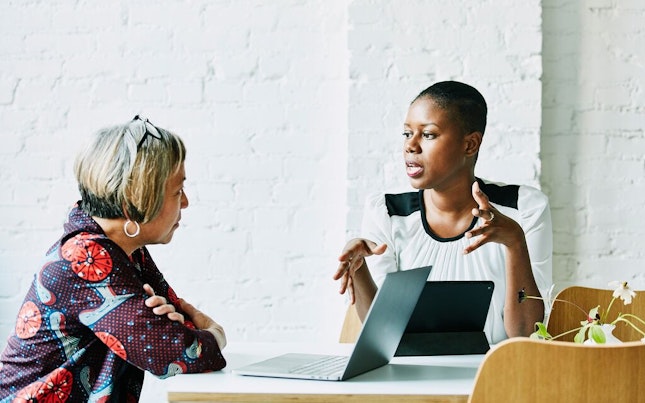 Businesswomen Having a Meeting