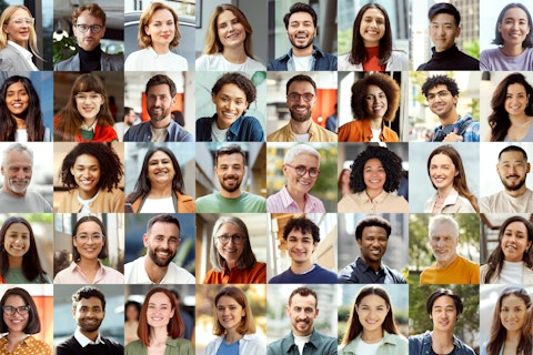 Raccolta di uomini d'affari