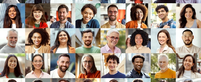 Raccolta di uomini d'affari