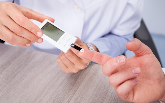 Doctor Checking Sugar Level