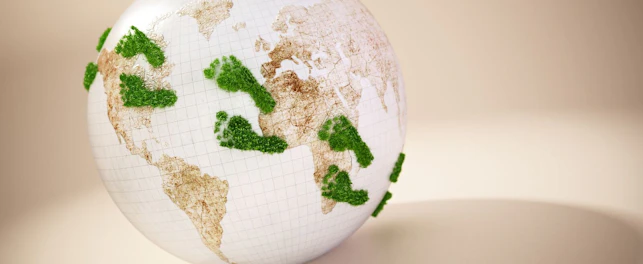 Green Footprints on the Globe