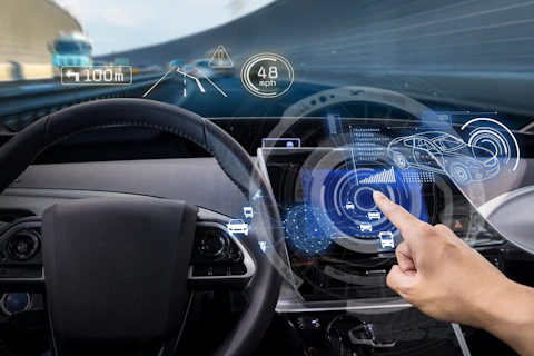 Intelligent Car System Control Panel