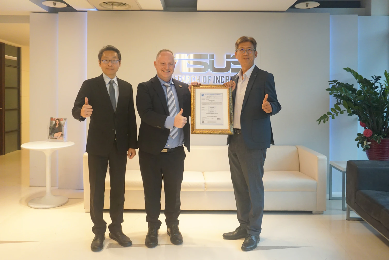 ISO 14067 Verification ASUS Computer