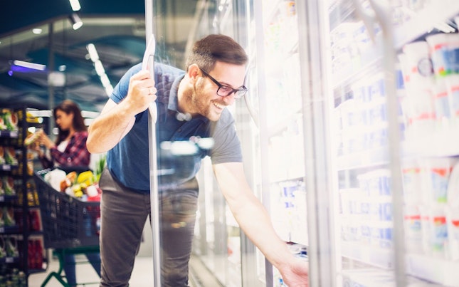 Man Doing Grocery Shopping