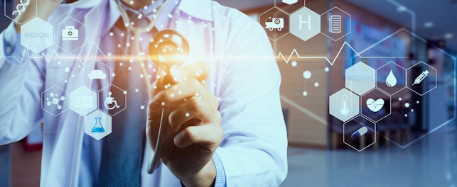 Medical Network Connection Concept