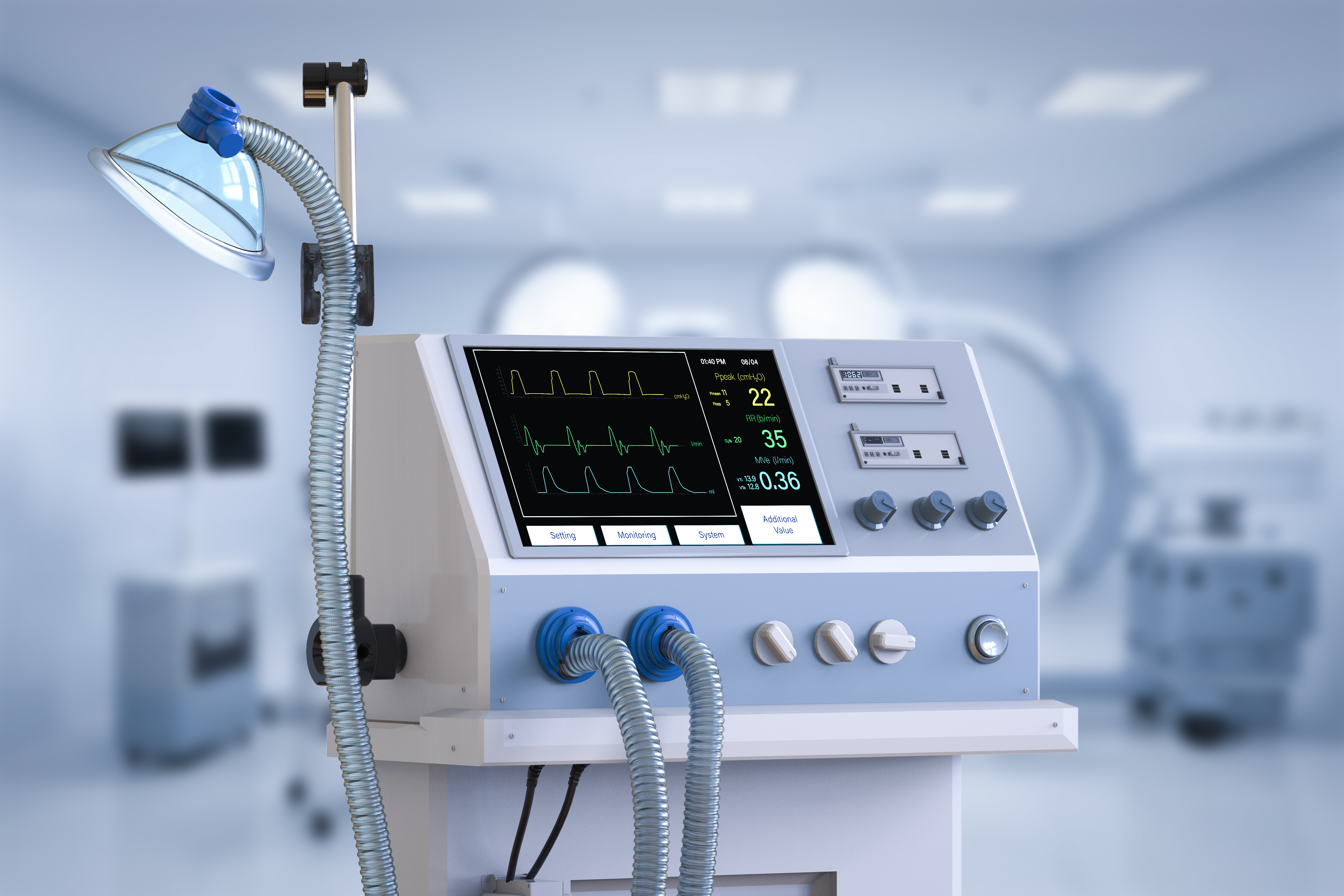 Medical Ventilator Machine