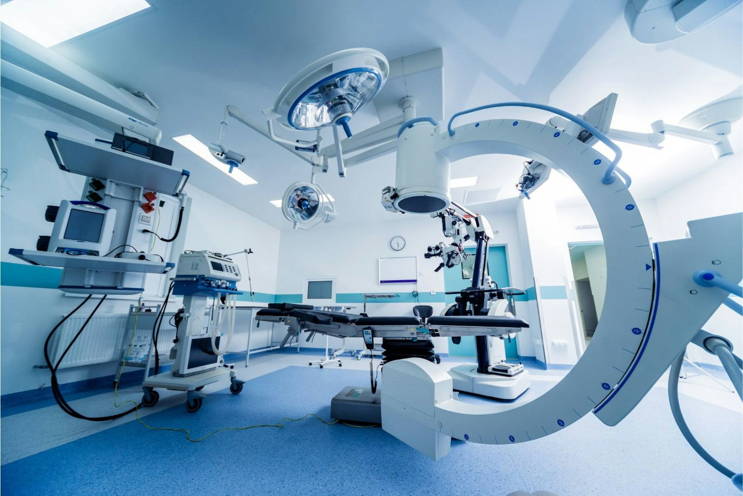 Modern Equipment in Operating Room