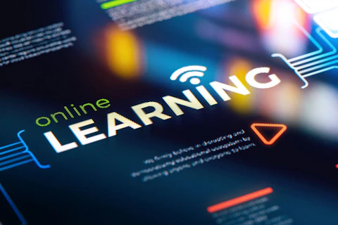 Online Learning Services Presentation and Infographics