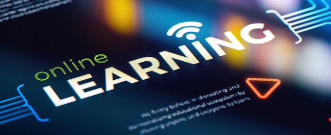 Online Learning Services Presentation and Infographics