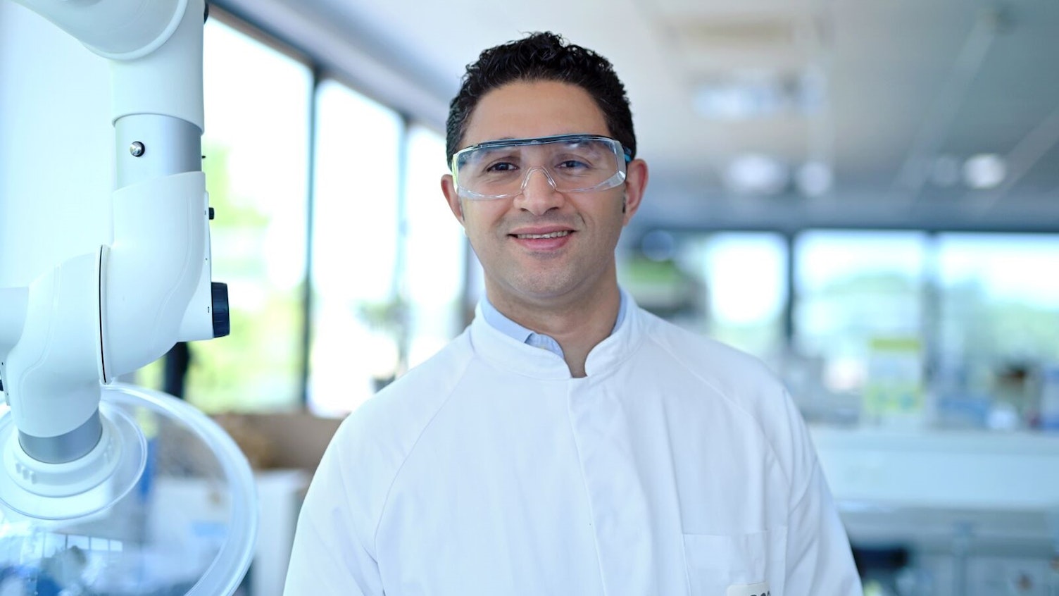 SGS Employee Working in a Laboratory