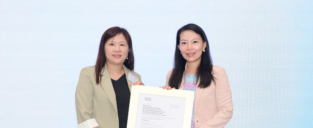 SGS頒發 ISO 20400 可持續採購指南予信和集團