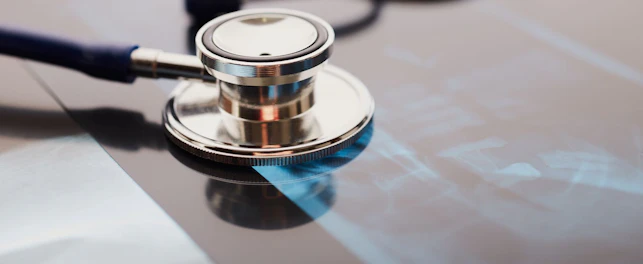Stethoscope on X-ray