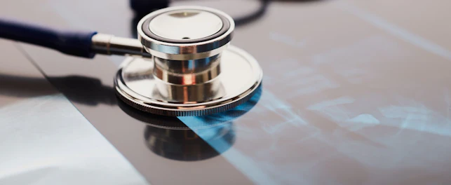 Stethoscope on X-ray