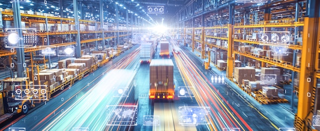 Supply Chain and Logistic Digital Concept