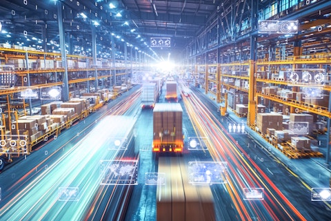 Supply Chain and Logistic Digital Concept