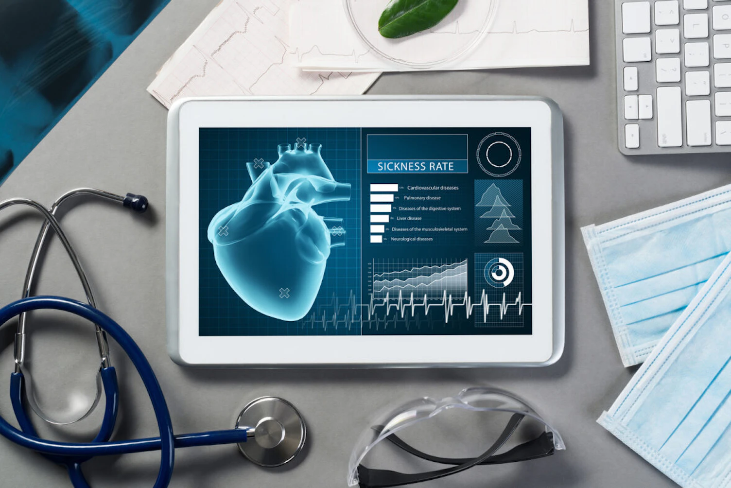 Tablet and other Medical Instruments