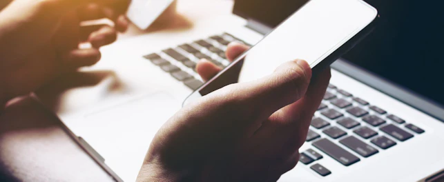 Woman Using Netbanking