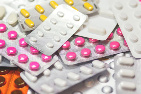 Plaquettes de médicaments