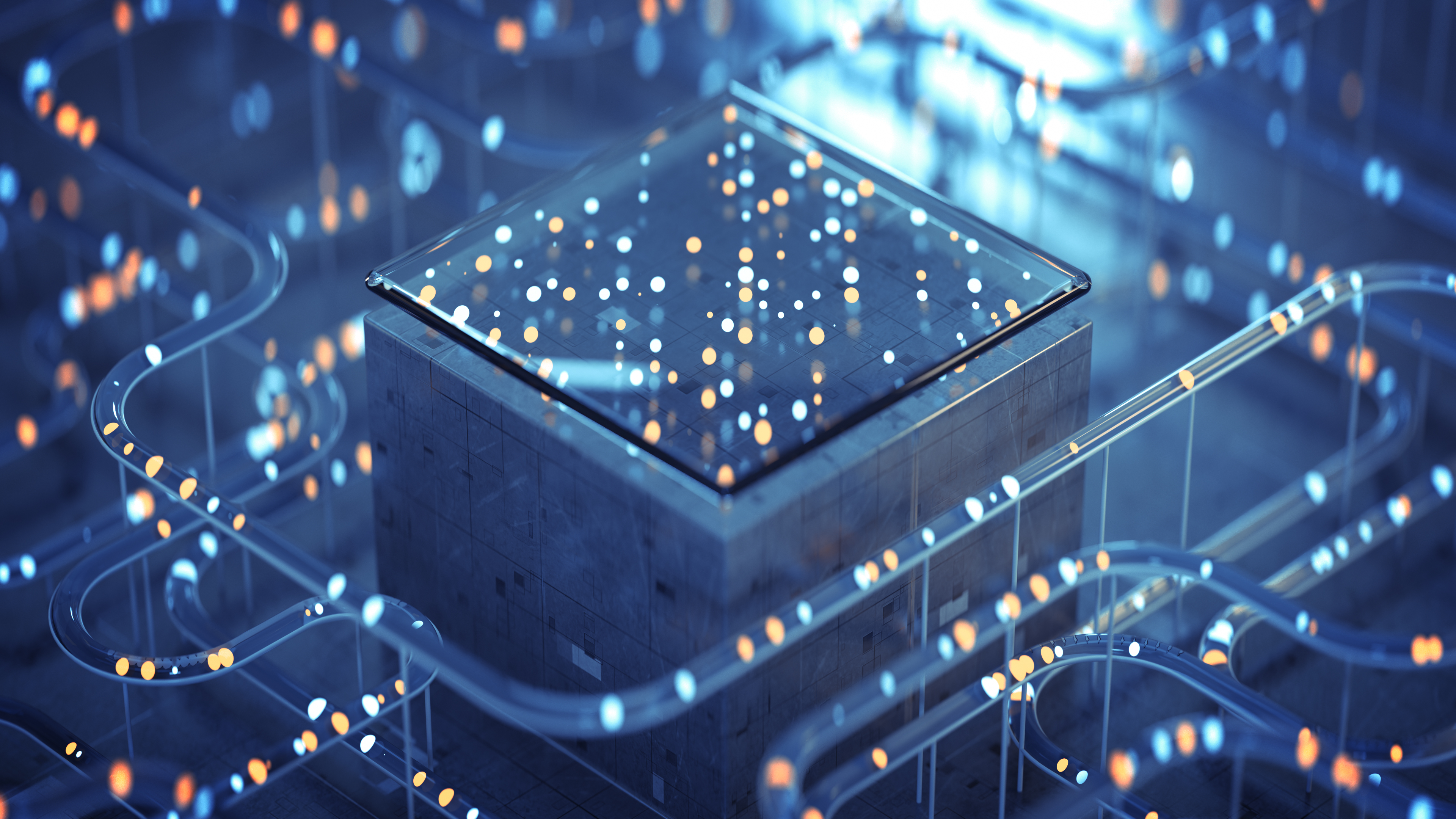 A computer chip