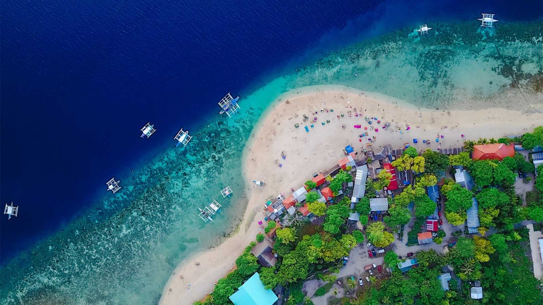 Aerial View of the Coast