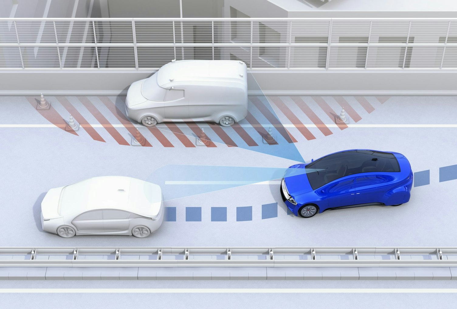 Autonomous Car Changing Lane
