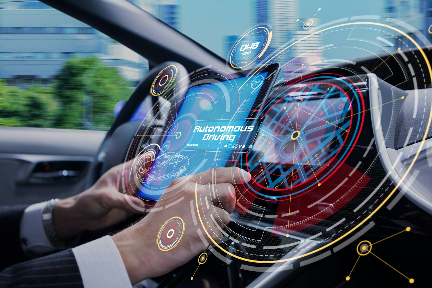Autonomous Car Concept Clip