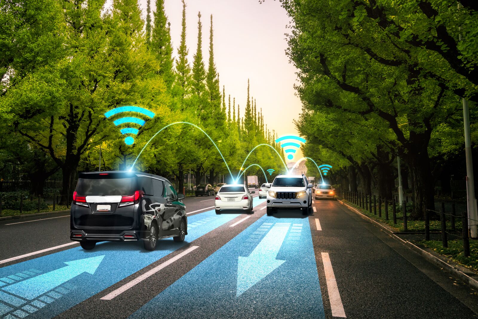 Autonomous Car Sensor System Concept