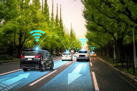 Autonomous Car Sensor System Concept