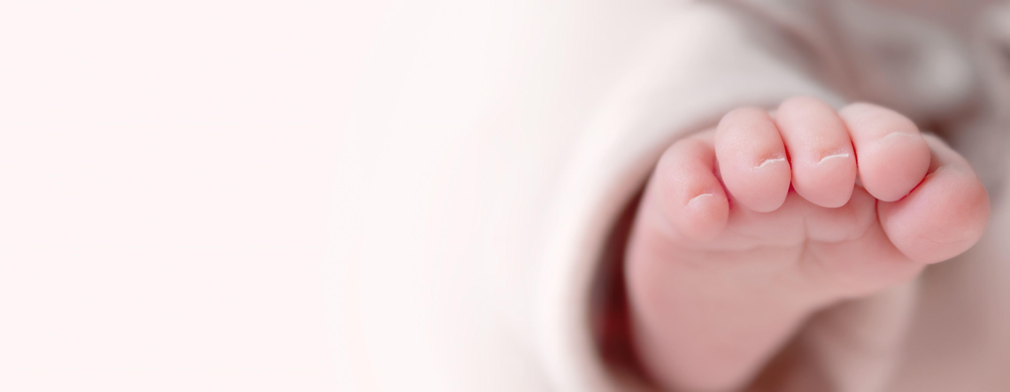 Babyvoetje omgekeerd