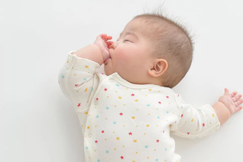 Baby sleeping cropped