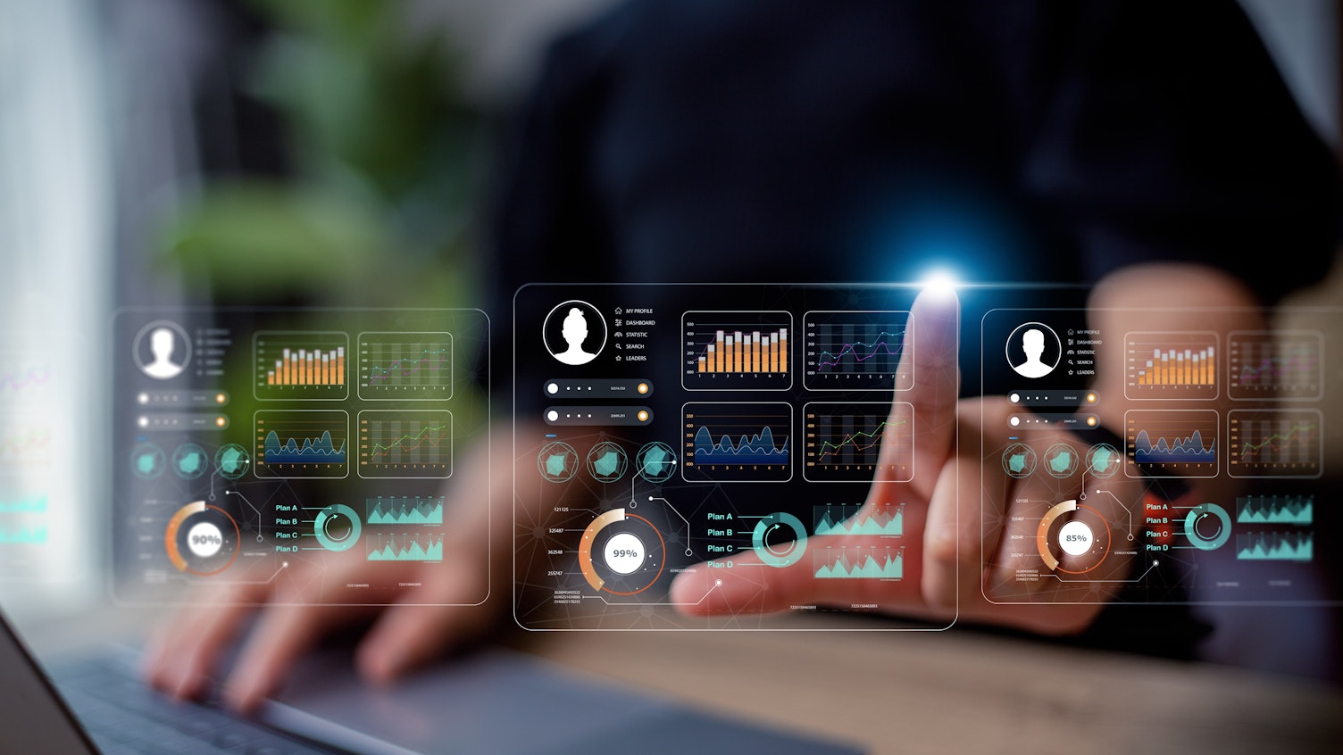 Business Intelligence Concept